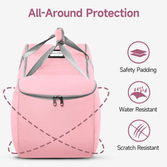 YOREPEK pink car seat bag with water-resistant fabric for weather protection