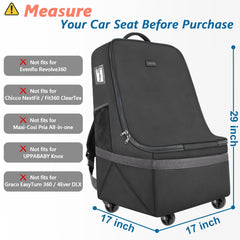 YOREPEK water-resistant polyester fabric shields your car seat from rain and spills.