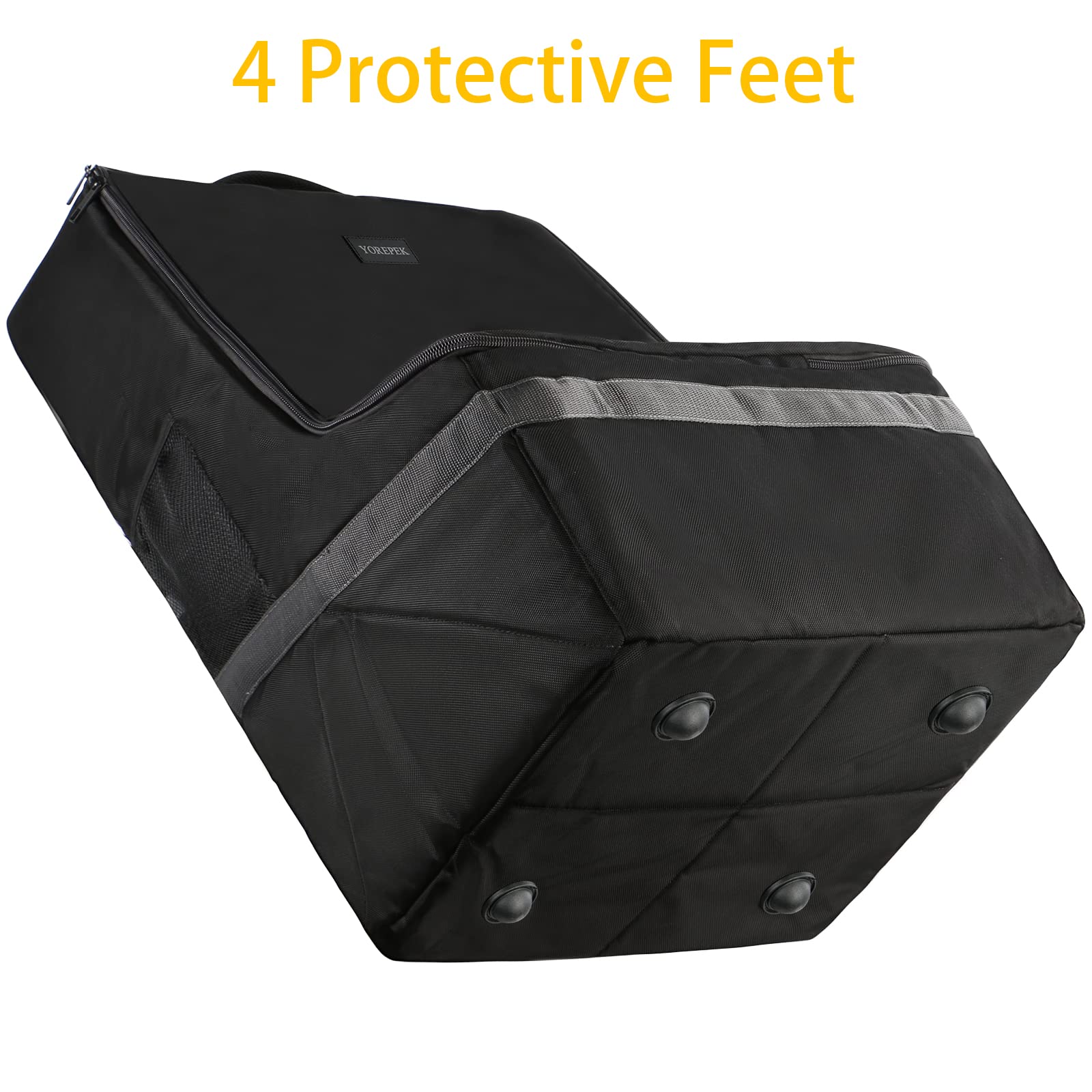 YOREPEK water-resistant fabric close-up protecting seats from dirt.