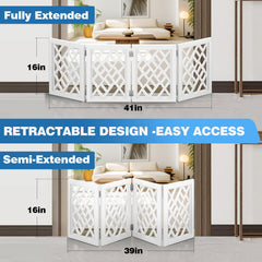 YORWHIN Cut-Out Gate folded compact for portable storage