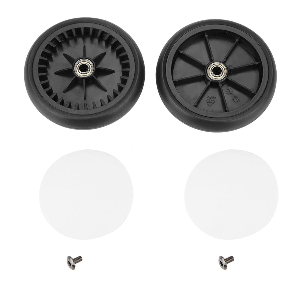Yosoo stroller wheel with 360-degree rotation for easy maneuverability.
