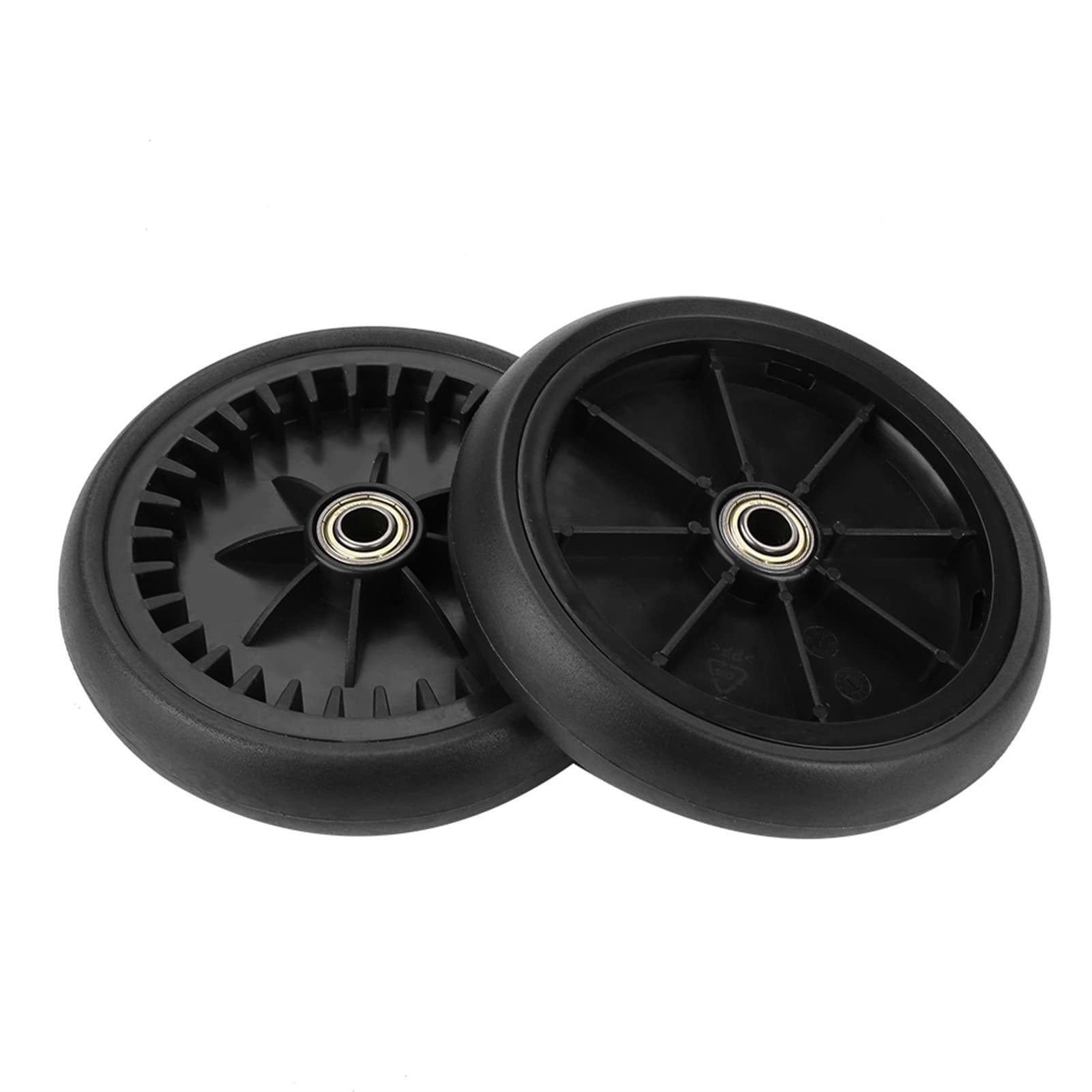 Installation with hex wrench on Yosoo wheels simplifies replacing worn wheels.