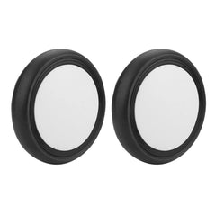 Yosoo Baby Stroller Wheels front pair for smoother steering on uneven surfaces.