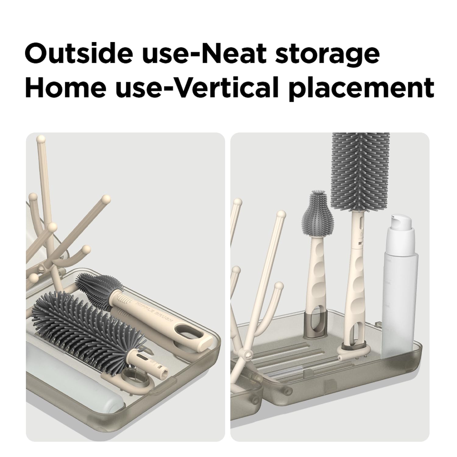 YOTIME dishwasher-safe components simplify cleanup after trips.