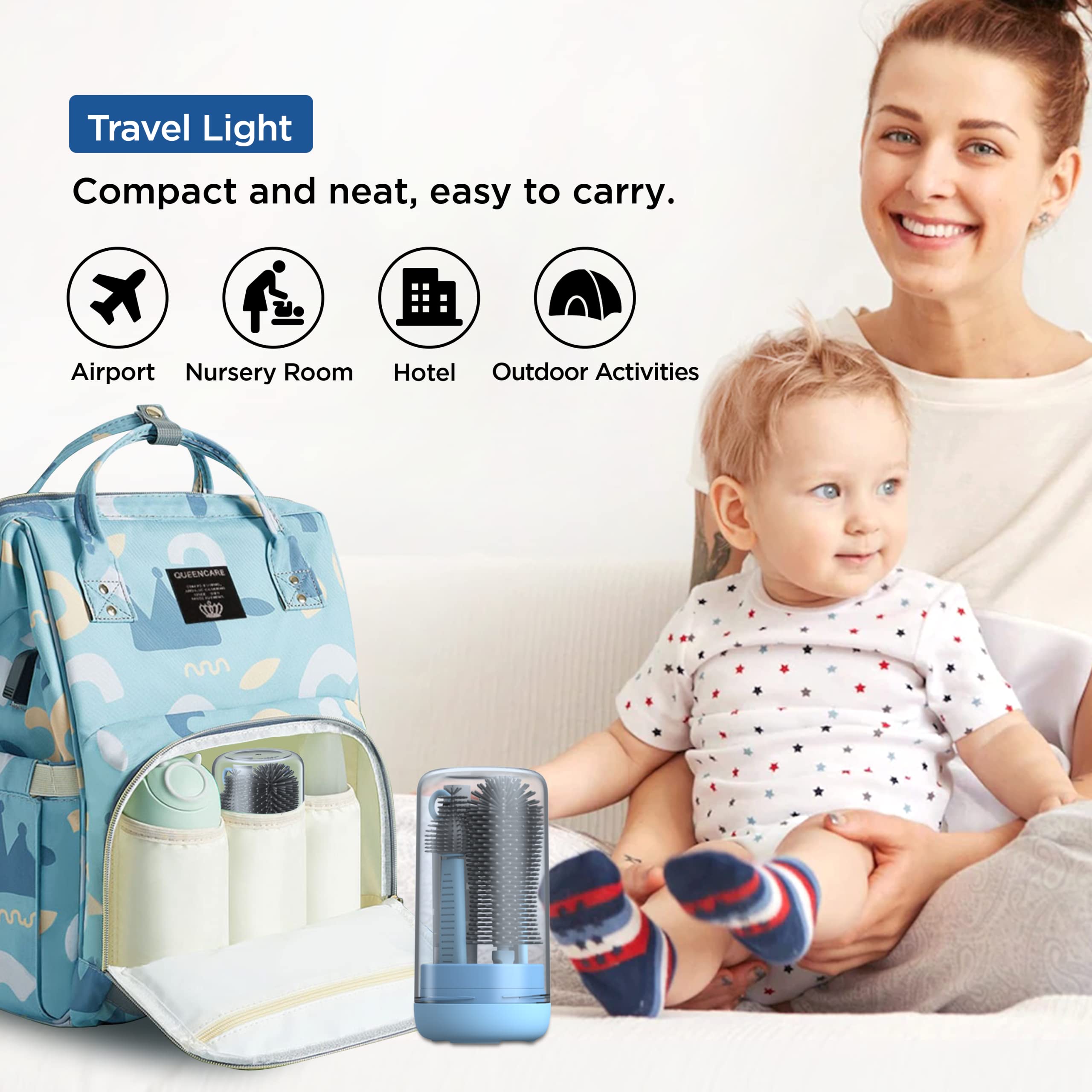 YOTIME dust cap keeps the kit clean and dry on counter or in bag