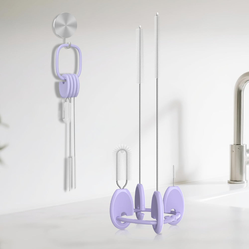 YOTIME stainless steel bristles are BPA-free and durable.
