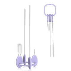 YOTIME standing straw cleaner vertical-base for organized storage.