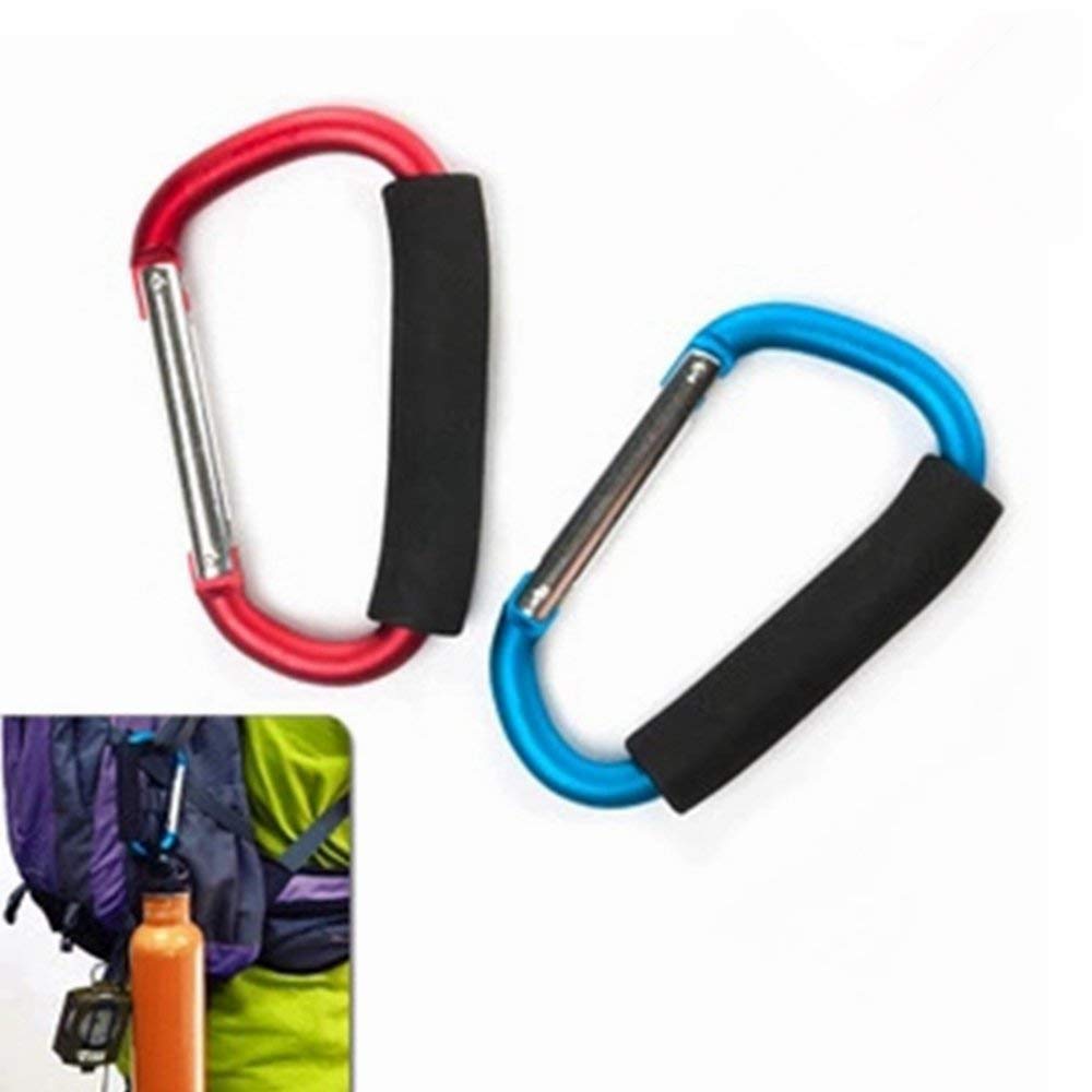 YOTOM 2X carabiner hook carry handle—sturdy 5.4-inch clip for quick bag carrying.