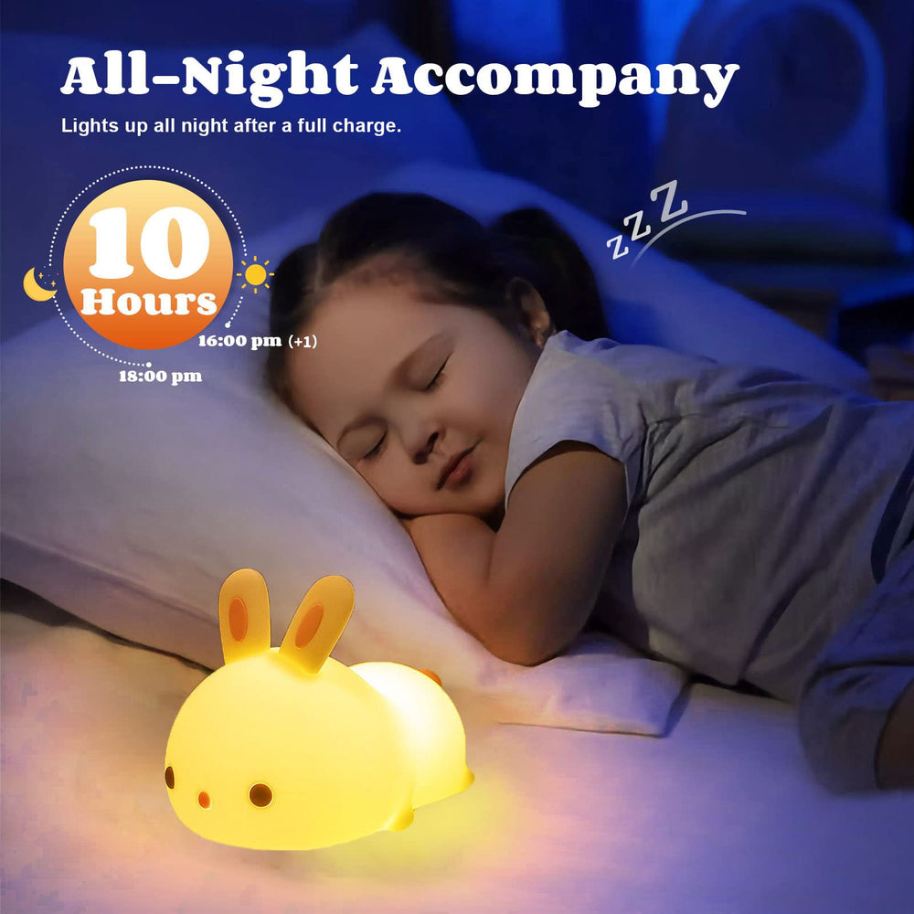 YOTOZU Bunny Night Light makes a charming gift for kids' celebrations.