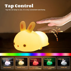 YOTOZU USB rechargeable kids night light for long-lasting glow