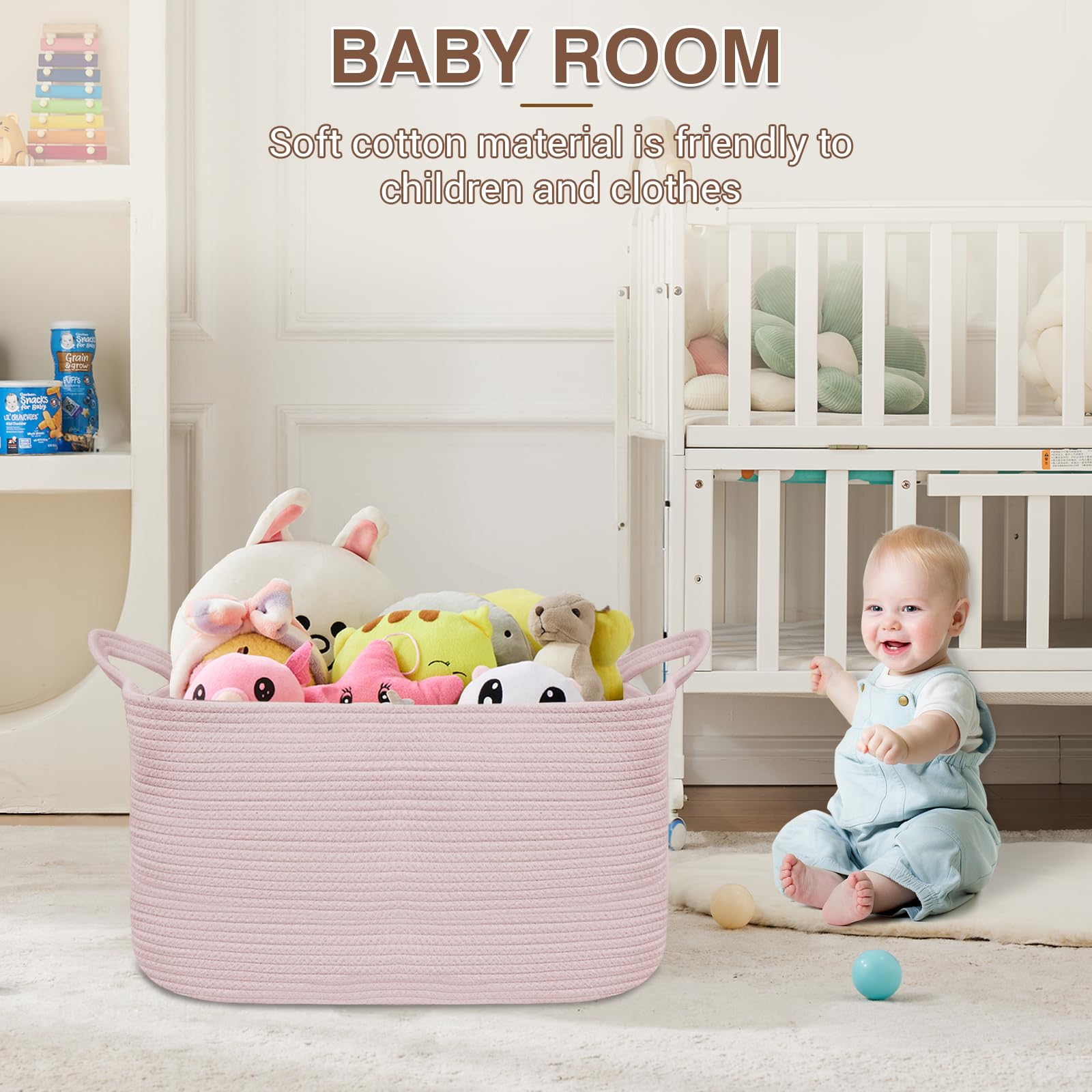 YOUDENOVA 75L capacity ideal for towels and blankets in living room or bedroom