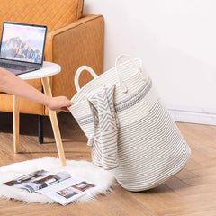 YOUDENOVA 58L side view highlights durable cotton rope and frame