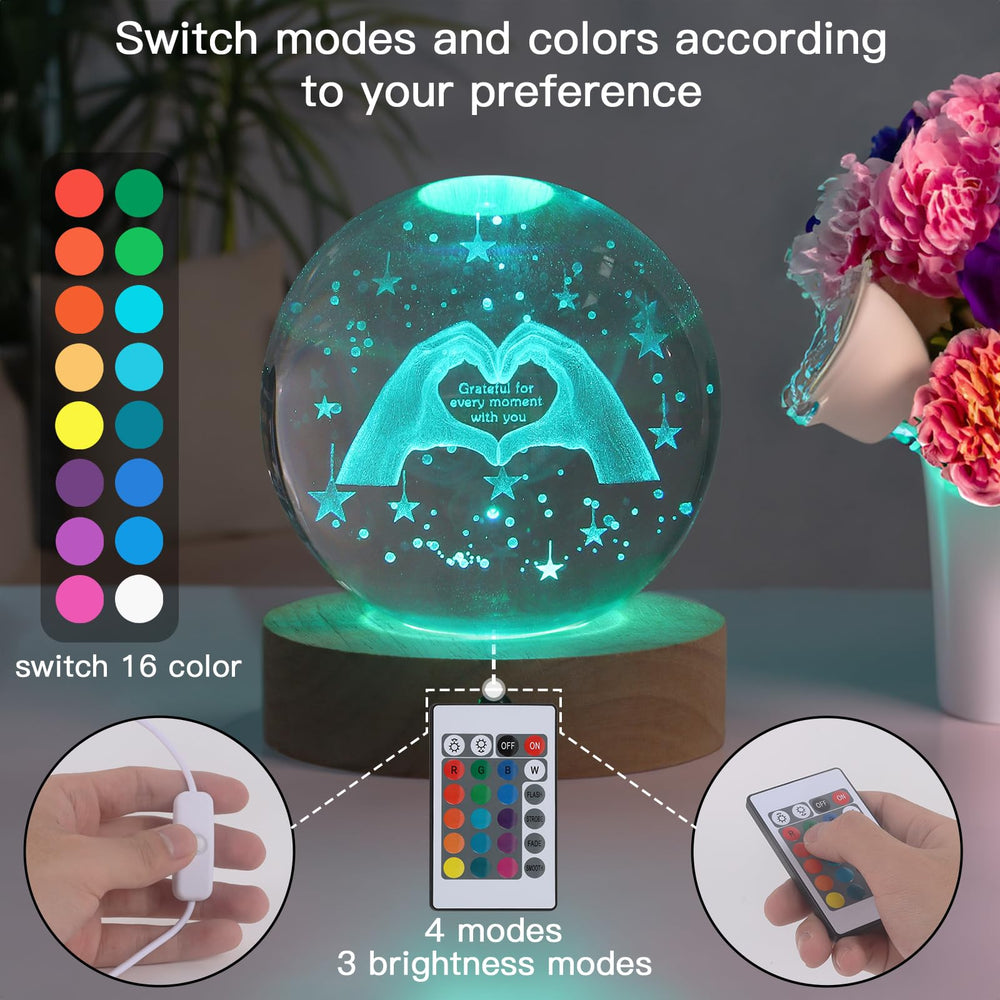 Youglatt remote-control setup shows easy 30-foot range for color changes.
