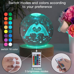 Youglatt remote-control setup shows easy 30-foot range for color changes.