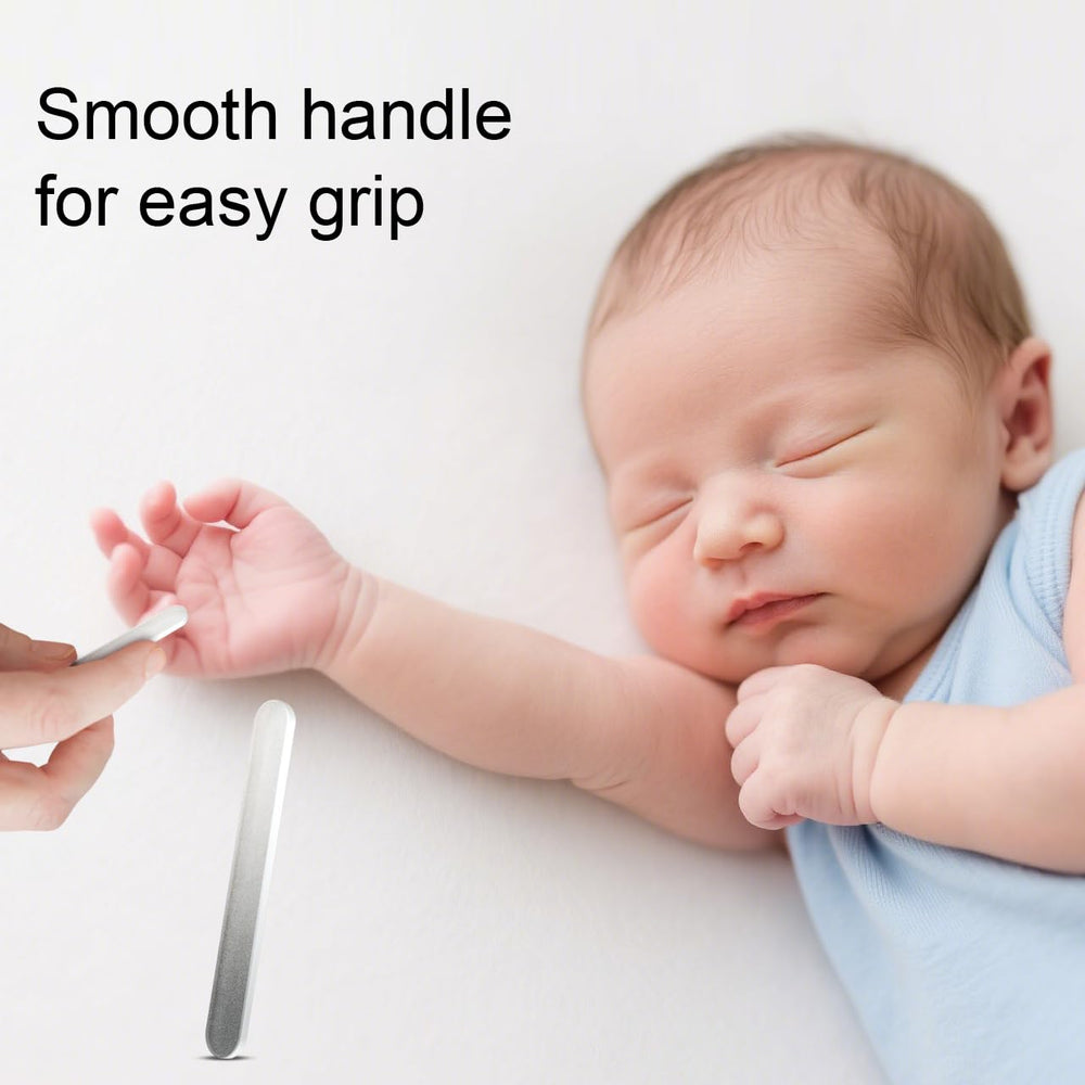 youocomu nail-file-anti-slip provides smooth edges on tiny nails