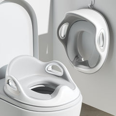 Youocomu Potty Seat safety handles provide a secure grip for confident toilet training.