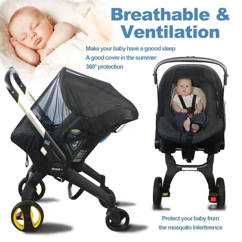 Youpinby infant bassinet mosquito net offers durable, airy protection.