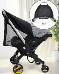 Youpinby stroller sun shade, breathable mesh, lets breeze while blocking harsh rays.
