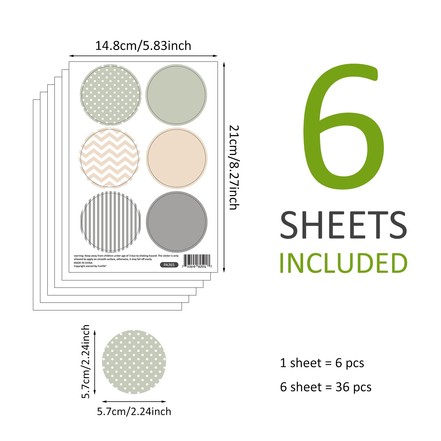 Yourfocus boho wall decals are removable and renter-friendly for flexible room updates.