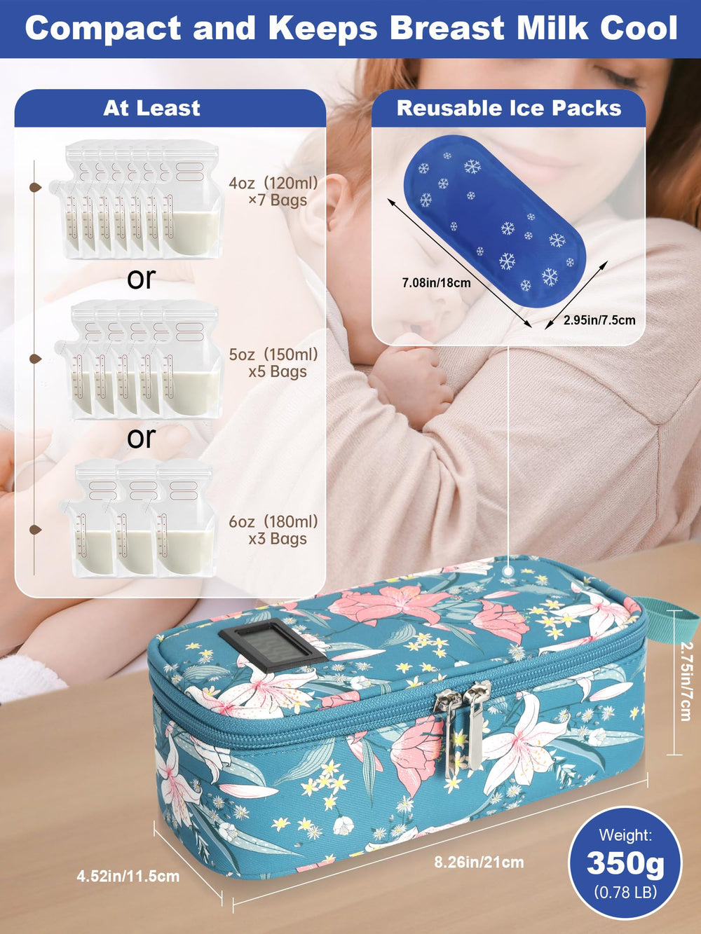YOUSHARES leakproof interior and wipe-clean surface in action