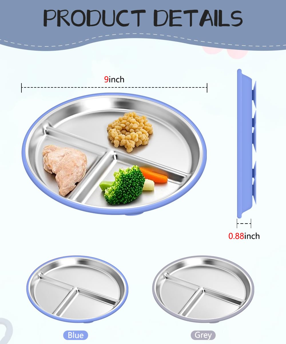 YOUXIU silicone sleeve blue plate shows durable steel for easy cleaning