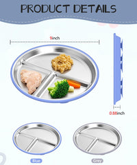 YOUXIU silicone sleeve blue plate shows durable steel for easy cleaning