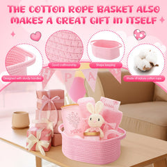 Youyole basket with handles for easy carrying and transport.