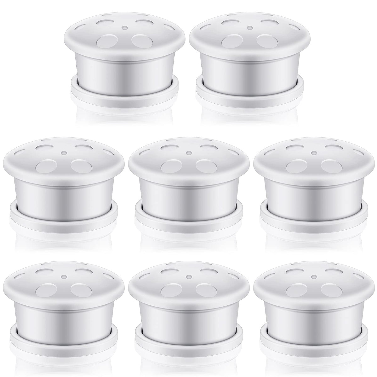 Youyole replacement keys 8-pack closeup for magnetic cabinet locks, easy backup access.