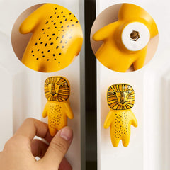 YOUYOUULU animal knob panda pull provides friendly look and tactile grip for drawers