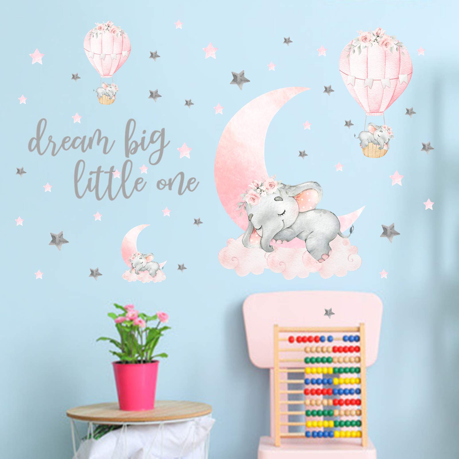 Yovkky baby-shower-decor-wall-decal serves as a cheerful gift and versatile party decor.