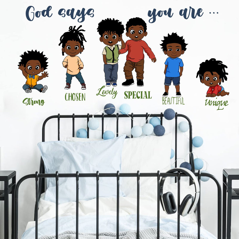 Yovkky wall decal artwork brightens bedrooms with durable waterproof vinyl