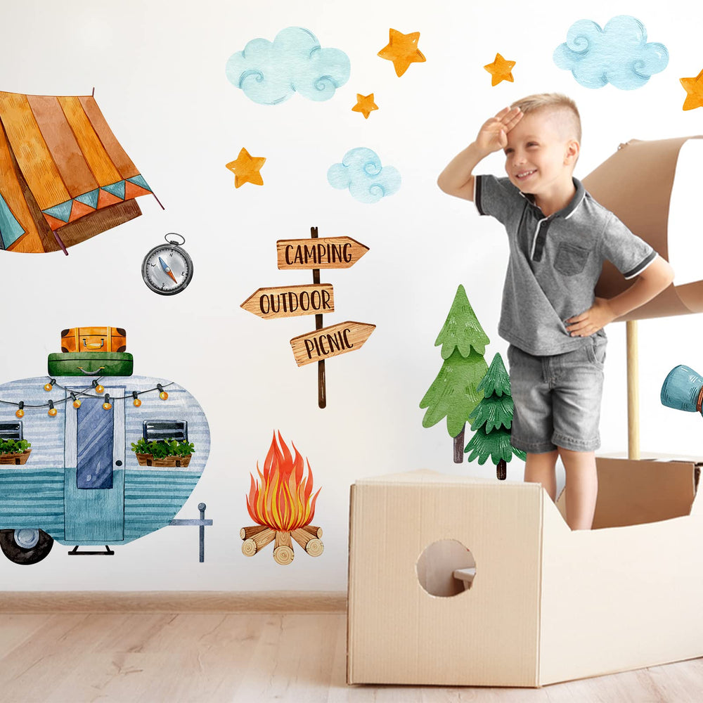 Yovkky bedroom decor decals add whimsy without permanent changes