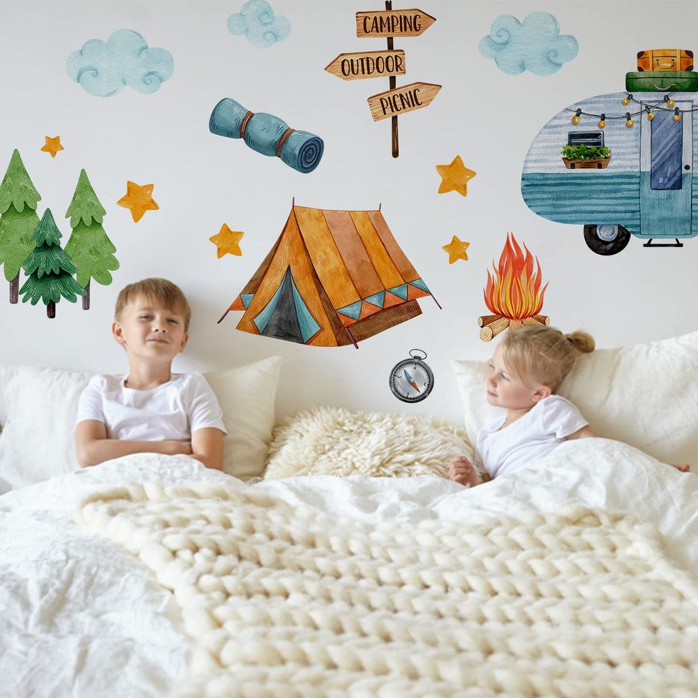 Yovkky neutral palette decals blend with any decor style and colors