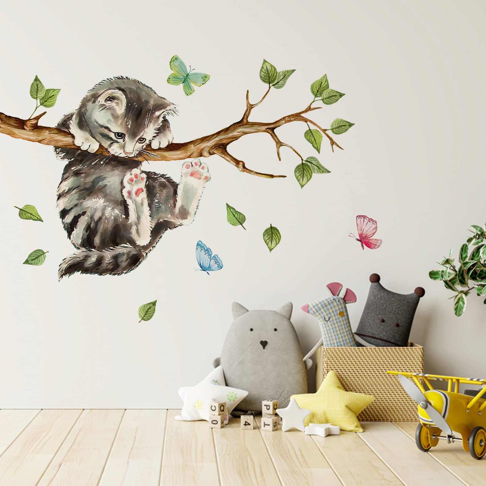 Yovkky Easy Peel-and-Stick Decals simplify DIY decorating.