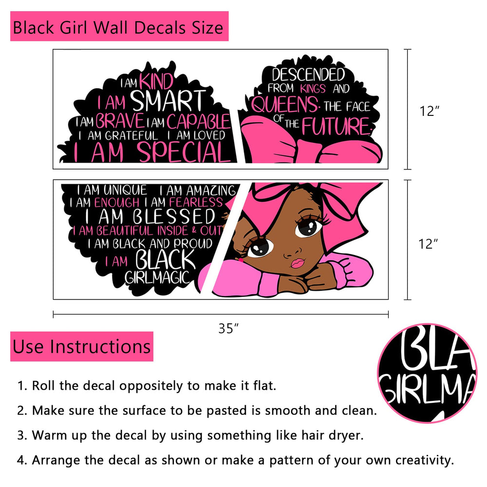 Yovkky i am special wall decal pink inspires positivity in nurseries and playrooms