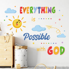 Yovkky paper-plane wall art sparks creativity in classrooms and playrooms.