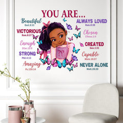 Yovkky removable wall decal for easy playroom and bedroom decorating