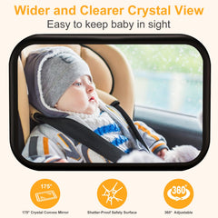 YOVKOK setup-3s mirror installs in seconds for busy parents.