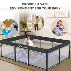 Yozoia Taleco Gear breathable fabric enclosure promotes airflow and comfortable play sessions.