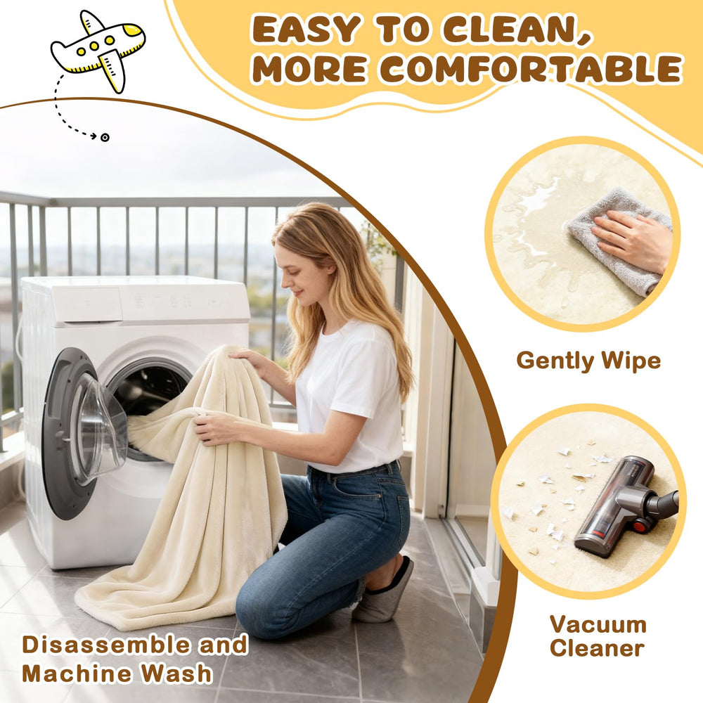 Yozoia thick play mat strap enables portable storage
