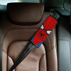 YR kids seat belt cover comforts the shoulder with a soft cushion design