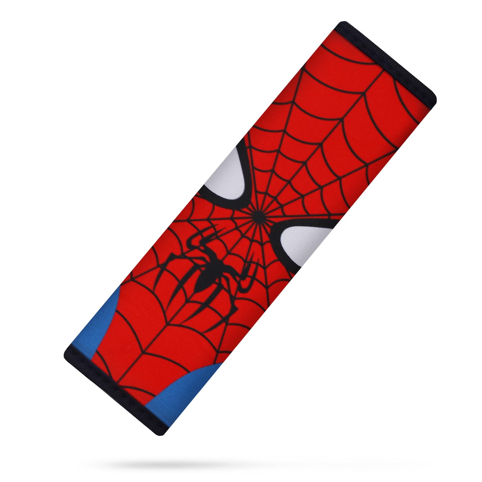 YR seat belt cover in soft neoprene provides gentle comfort for kids on long trips