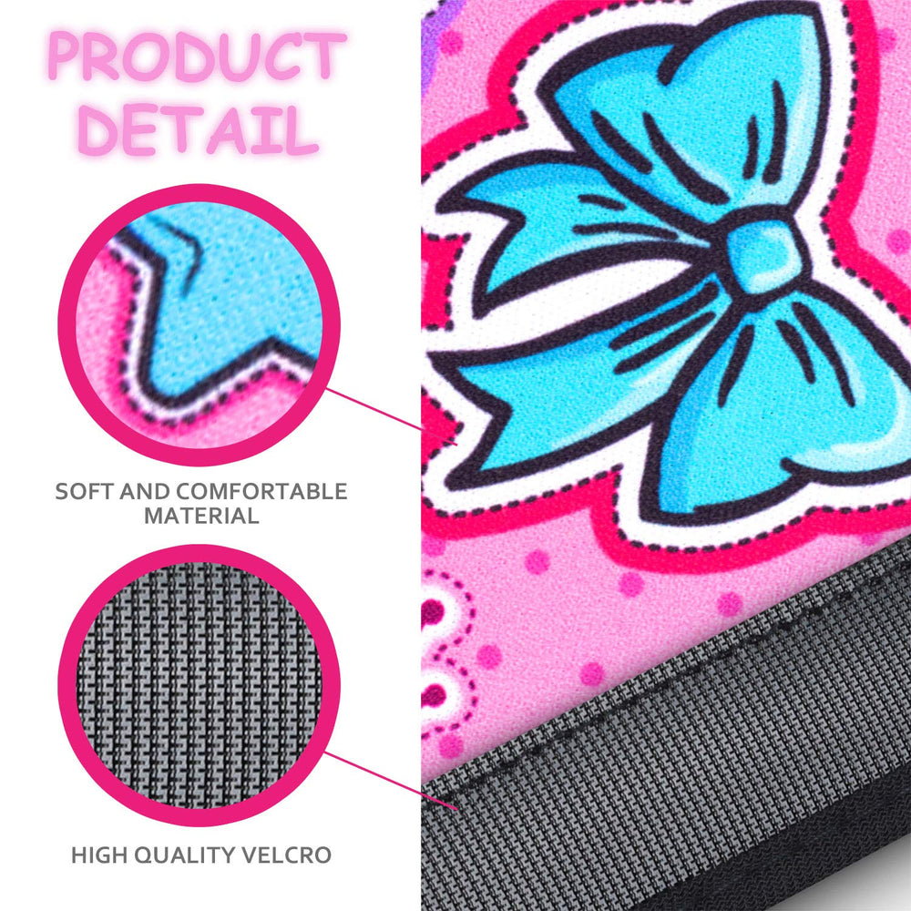 YR seat belt cover is washable for easy cleanup after spills or messes.