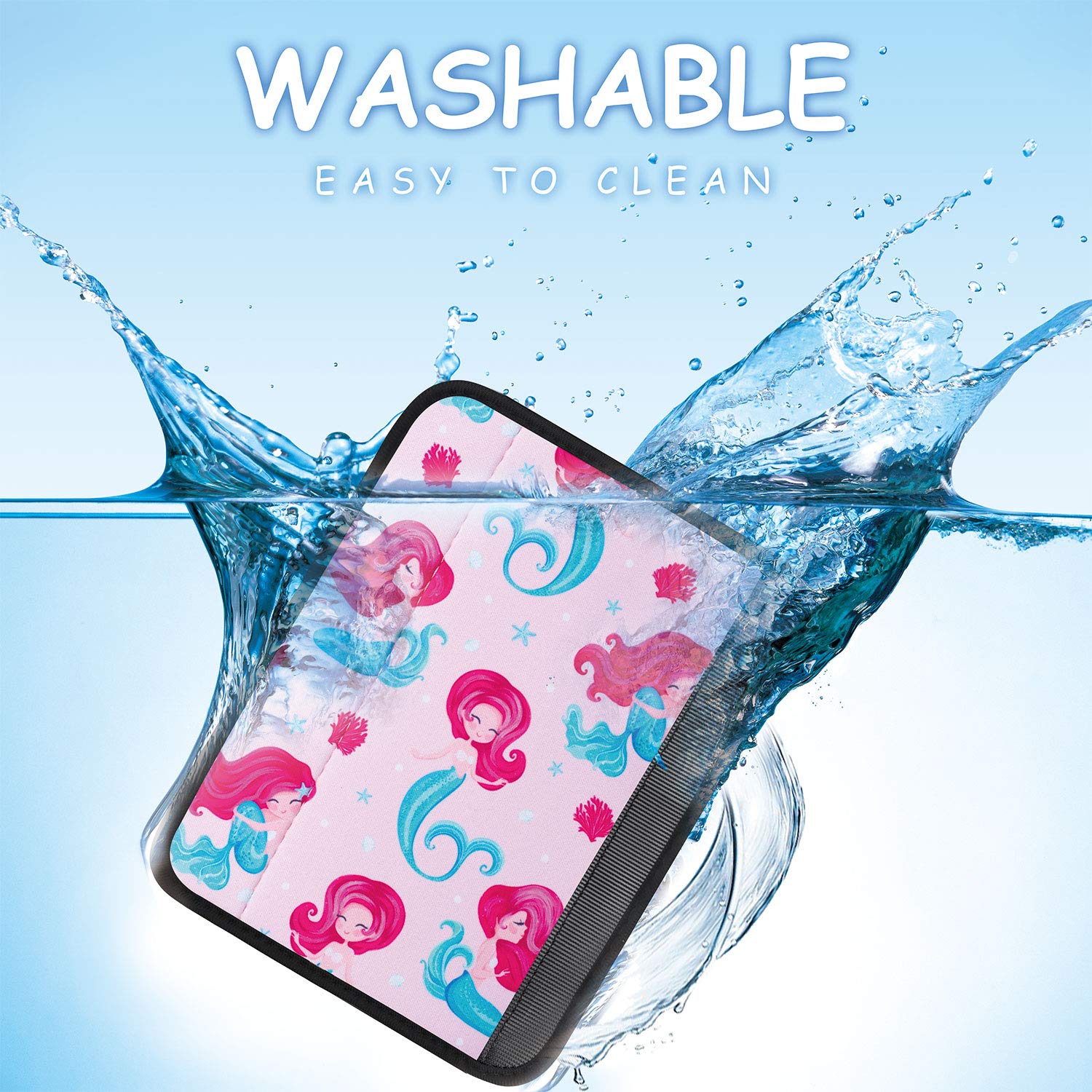 YR pad is machine washable, keeping it clean between trips.