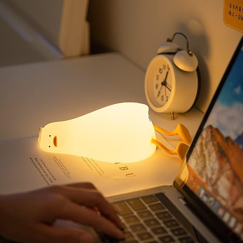 YR YRHH-PET ambient warm glow duck light ideal for bedside or desk.