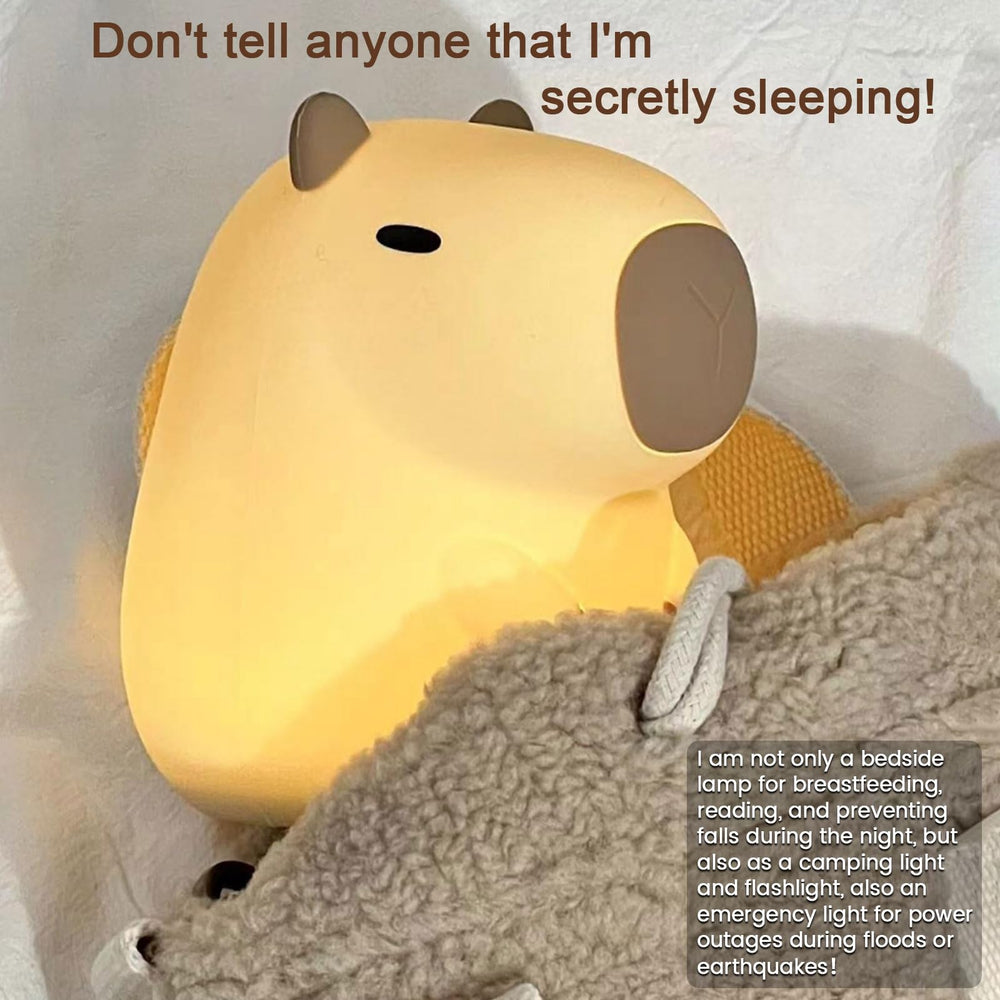 YR YRHH-PET capybara night light gifting option for holidays