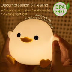 YR YRHH-PET silicone bean-shape nightlight is durable and safe for children