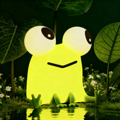 YR YRHH-PET frog night light with big eyes emits soft kid-friendly glow