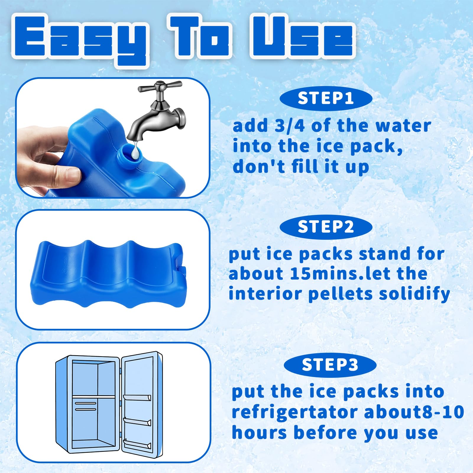 Ysanciuu contoured can-shaped bottle ice pack fits standard baby bottles.