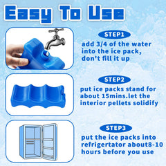 Ysanciuu contoured can-shaped bottle ice pack fits standard baby bottles.